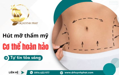 Các vùng trên cơ thể có thể hút mỡ để có vóc dáng chuẩn, đẹp
